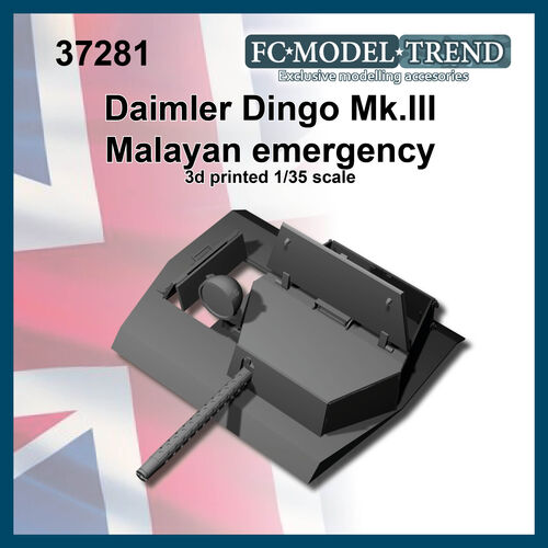37281 Daimler Dingo Mk.III Malayan emergency, escala 1/35.