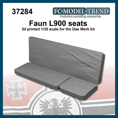 37284 Faun L900 asiento. Escala 1/35.