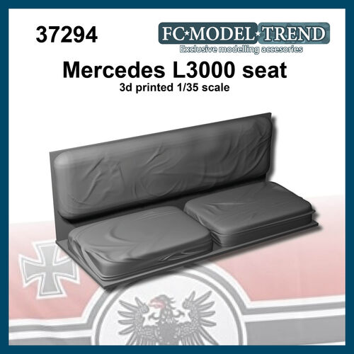 37294 Mercedes L3000 seat, 1/35 scale.