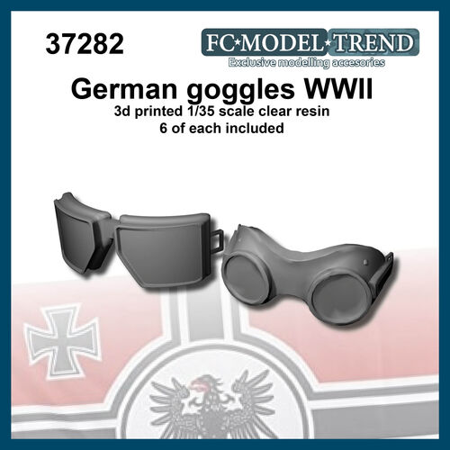 37282 German goggles WWII, 1/35 scale.