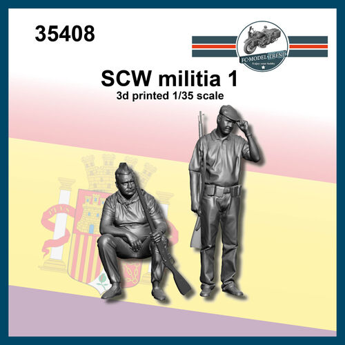 35408 Milicianos GCE 1, escala 1/35.