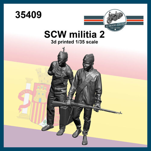 35409 Milicianos GCE 2, escala 1/35.