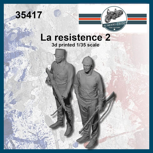 35417 "la resistance" 2, escala 1/35.