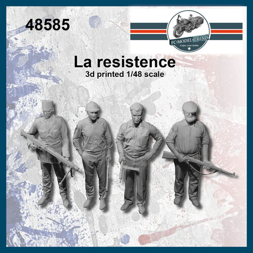 48585 "la resistance" escala 1/48.