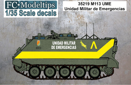 C35219 Spanish UME M113 1/35 scale