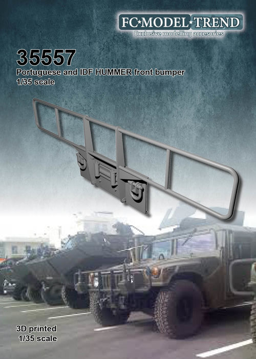35557 IDF, Portugal Hummer bumper, 1/35 scale