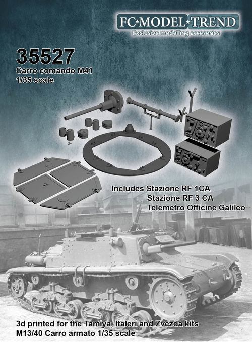 35527 Carro comando M41, 1/35 scale