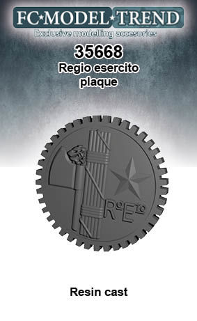 35668 Regio Esercito plaque