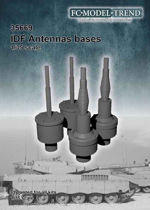 35669 IDF Antennas, 1/35 scale