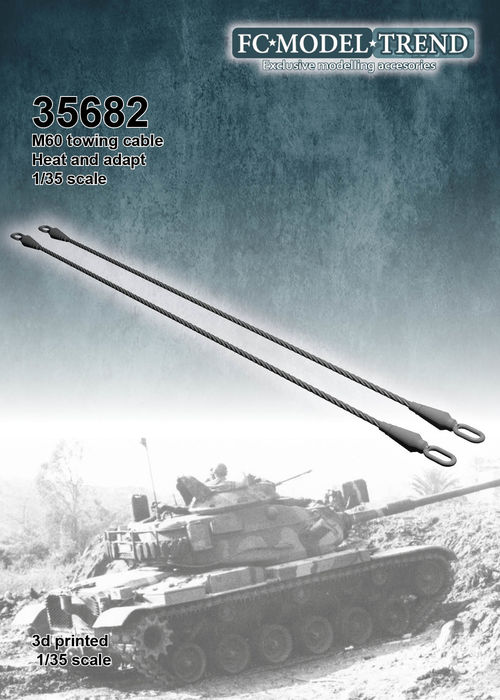 35682 M60 tow cables, 1/35 scale
