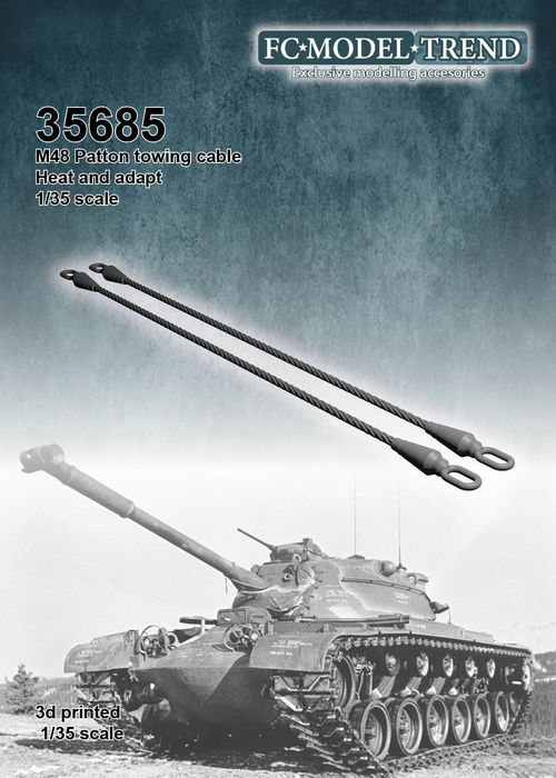 35685 Cables de arrastre para el M-48 Patton, escala 1/35