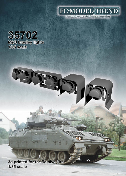 35702 Luces M2/3 bradley, escala 1/35