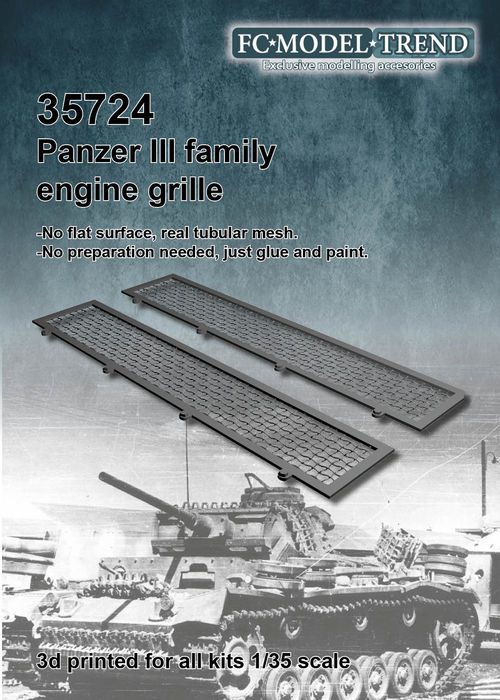 35724 Panzer III grilles, 1/35 scale