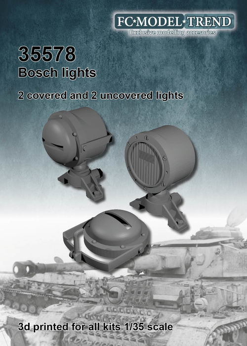 35578 Bosch light, 1/35 scale