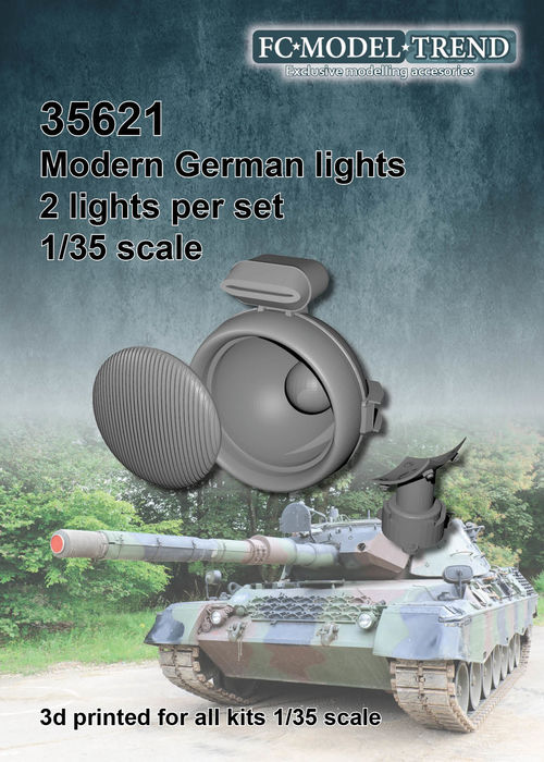 35621 Modern German AFV lights, 1/35 scale