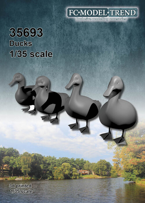 35693 Patos, escala 1/35