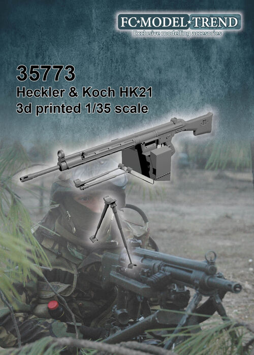 35773 Heckler & Koch HK21, escala 1/35