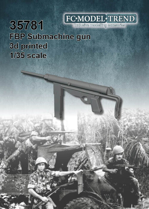 35781 FBP sub machine gun, escala 1/35