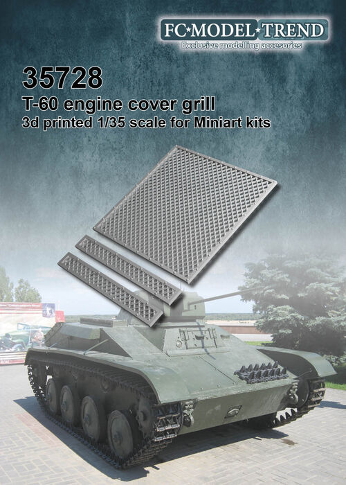 35728 T-60 mesh, 1/35 scale
