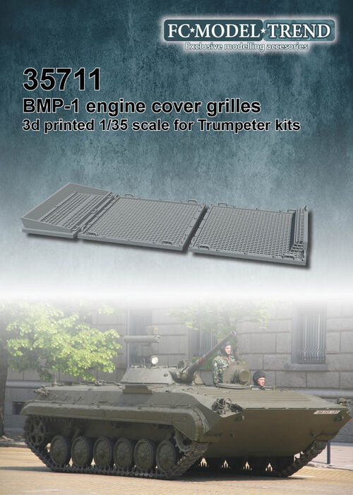 35711 BMP-1 mesh grilles, 1/35 scale