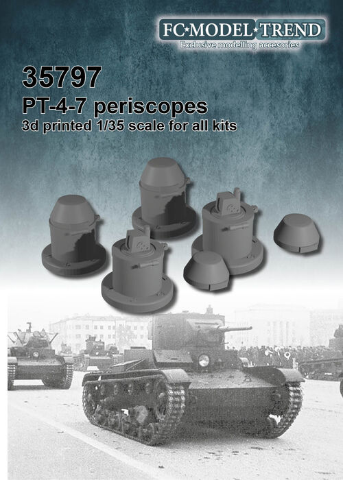 35797 PT-4-7 periscopes, 1/35 scale