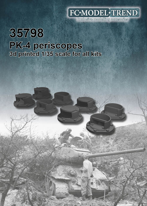 35798 PK-4 periscopes 1/35 scale