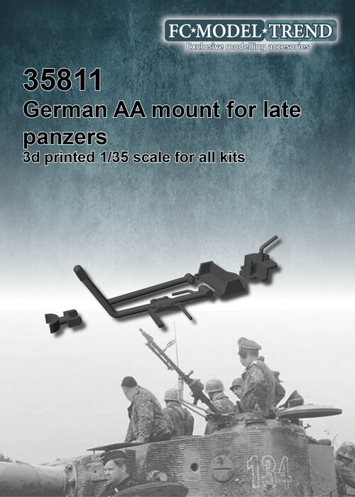 35811 MG-34 AA mount for tanks, 1/35 scale