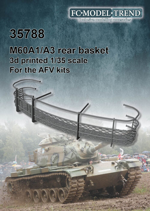 35788 M60A1/A3 Patton, turret basket, 1/35 scale