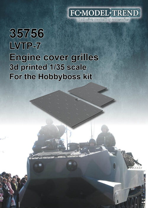 35756 LVTP-7 grilles, 1/35 scale