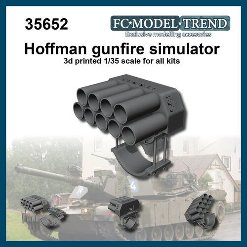 35652 Simulador de disparos Hoffman, escala 1/35