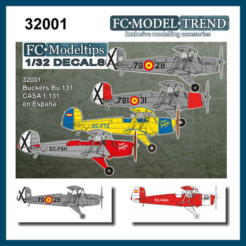 32001 Bcker B 131 & CASA 1131 in Spain, 1/32 scale