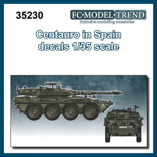 35230 Centauro VCI in Spain, decals 1/35 scale