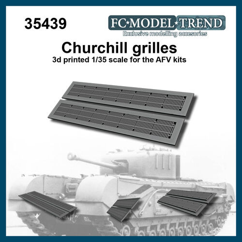 35439 Rejillas Churchill, escala 1/35