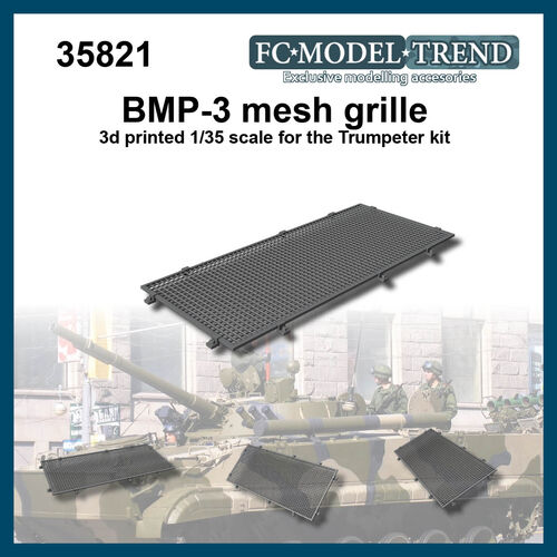 35821 BMP-3 mesh grille, 1/35 scale