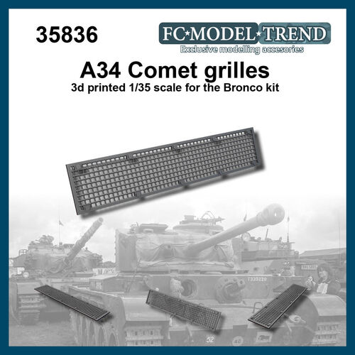 35836 Comet, rejilla escala 1/35