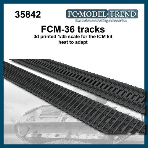 35842 FCm 36 tracks, 1/35 scale