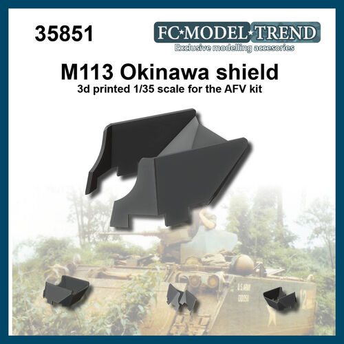 35851 M113 escudo Okinawa, escala 1/35