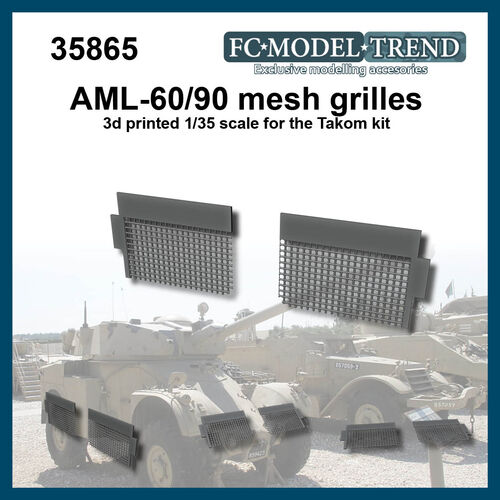 35865 AML-60/90 mesh grilles, 1/35 scale.