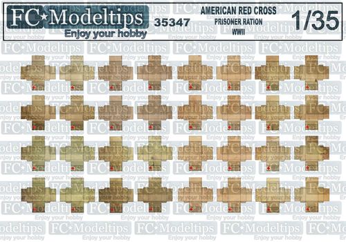 35347 racin para prisioneros de guerra de la cruz roja de los Estados Unidos