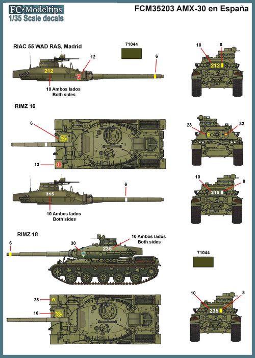 AMX-30 in Spain