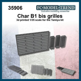 35906 Char B1 bis grilled doors, 1/35 scale.