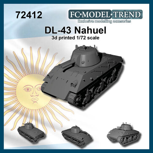 72412 DL-43 Nahuel, 1/72 scale.