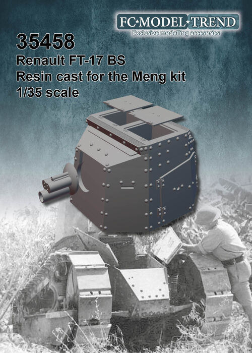 35458 Renault FT-17 BS, 1/35 scale