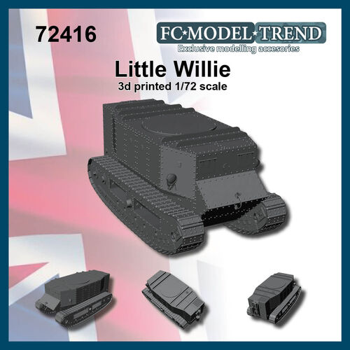 72416 Little Willie, 1/72 scale.