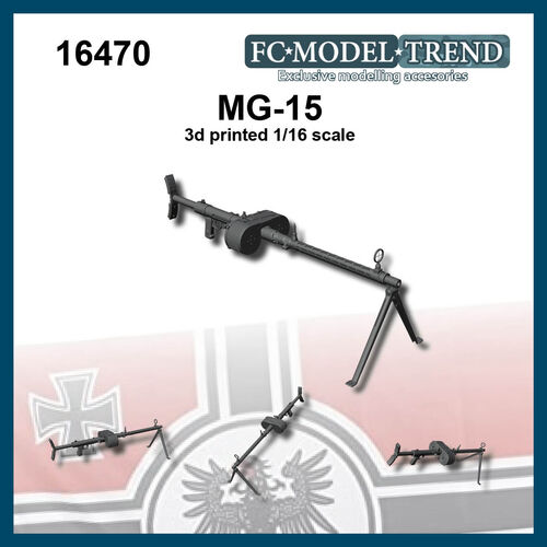 16470 MG-15, 1/16 scale.