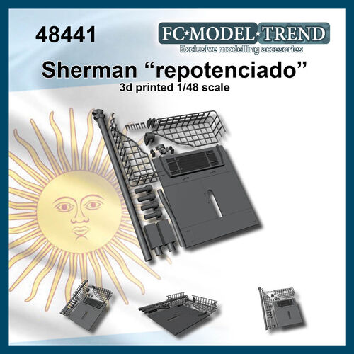 48441 Sherman "repotenciado" escala 1/48