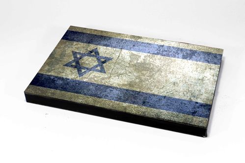 35358 Base auto adhesiva grunge Israel19x13cm