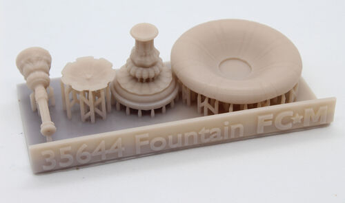 35644 Stone fountain 3, 1/35 scale.