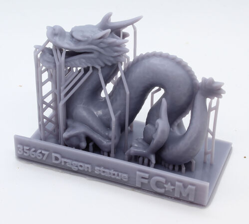 35667 Dragon statue, 1/35 scale.