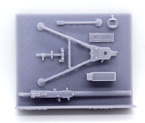 16481 Browning M1919 with tripod, 1/16 scale.